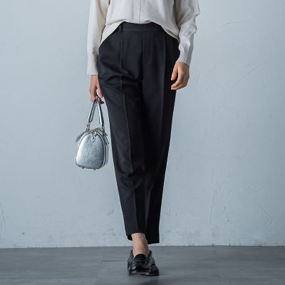 【ＷＥＢ限定】【３サイズ】美シルエットウォームパンツ≪洗濯機で洗える≫