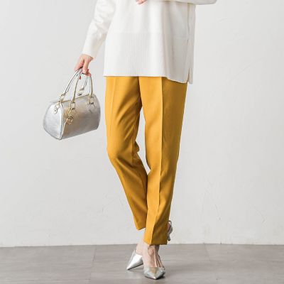 【ＷＥＢ限定】【３サイズ】美シルエットウォームパンツ≪洗濯機で洗える≫