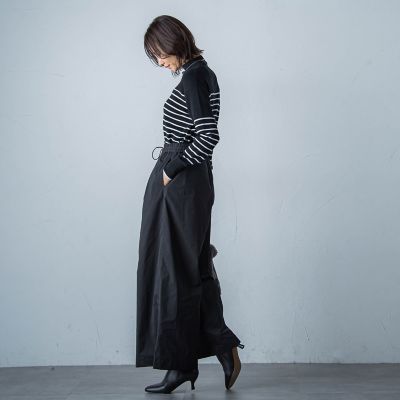 スミタフタボリュームタックパンツ≪洗濯機で洗える≫