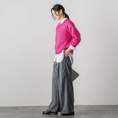 ハイカウントフラノパンツ