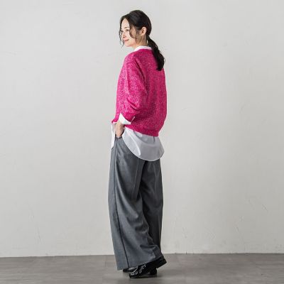 ハイカウントフラノパンツ