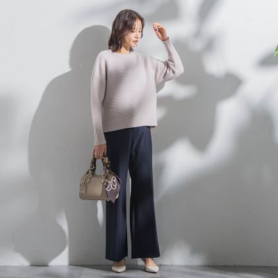 ソフトサーモジョーゼットパンツ