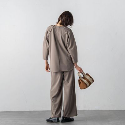 【ＷＥＢ限定】ＣＡＲＲＥＭＡＮジョーゼットパンツ≪セットアップ対応／洗濯機で洗える≫