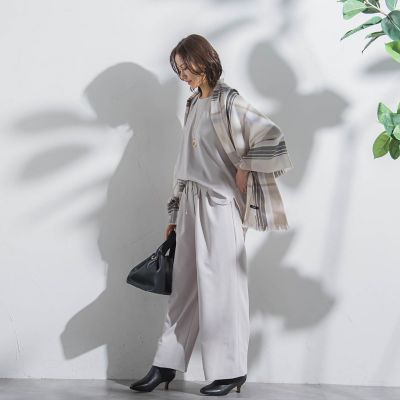 【ＷＥＢ限定】ＣＡＲＲＥＭＡＮジョーゼットパンツ≪セットアップ対応／洗濯機で洗える≫