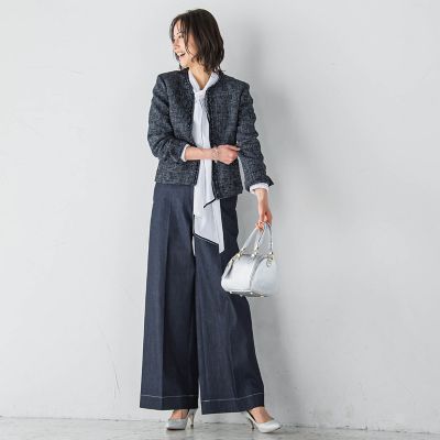 【ＫＡＩＨＡＲＡ】ストレッチデニムパンツ