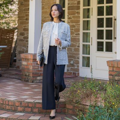 トリクシオンワイドパンツ≪洗濯機で洗える≫
