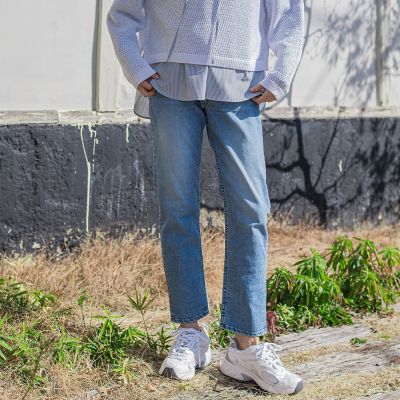 【SALE】LAUTREAMONT (Women)/ロートレアモン【JAPAN BLUE JEANS】テーパードパンツ&#8810;洗濯機で洗える&#8811; 17ライトブルー パンツ・ズボン【三越伊勢丹/公式】