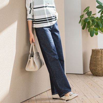 【ＪＡＰＡＮ　ＢＬＵＥ　ＪＥＡＮＳ】ワイドパンツ≪洗濯機で洗える≫