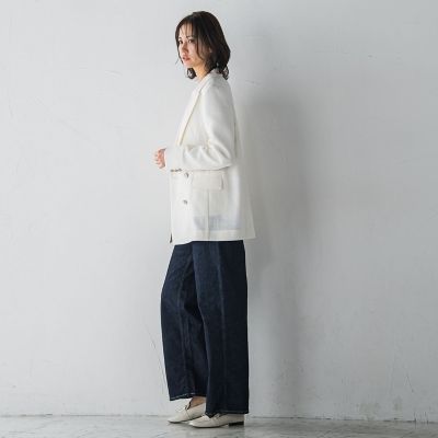 【ＪＡＰＡＮ　ＢＬＵＥ　ＪＥＡＮＳ】ワイドパンツ≪洗濯機で洗える≫