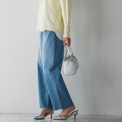【ＪＡＰＡＮ　ＢＬＵＥ　ＪＥＡＮＳ】ワイドパンツ≪洗濯機で洗える≫