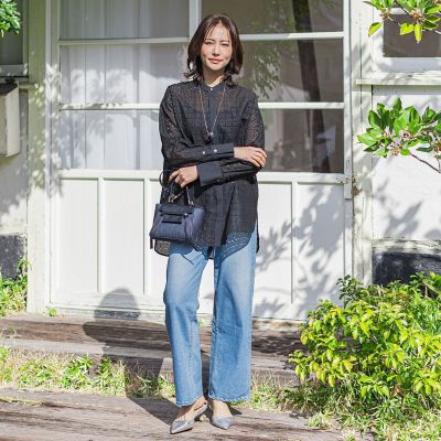 【ＪＡＰＡＮ　ＢＬＵＥ　ＪＥＡＮＳ】ワイドパンツ≪洗濯機で洗える≫