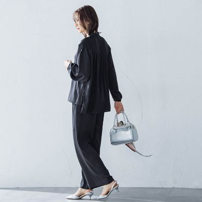 【ＷＥＢ限定】【１１号あり】接触冷感リラックスパンツ≪セットアップ対応／洗える≫
