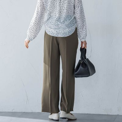 【ＷＥＢ限定】【１１号あり】接触冷感リラックスパンツ≪セットアップ対応／洗える≫