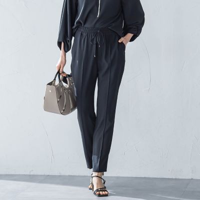 キレイ×リラックス　アムンゼンテーパードパンツ≪洗濯機で洗える≫