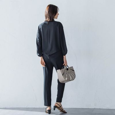キレイ×リラックス　アムンゼンテーパードパンツ≪洗濯機で洗える≫