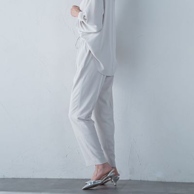 キレイ×リラックス　アムンゼンテーパードパンツ≪洗濯機で洗える≫