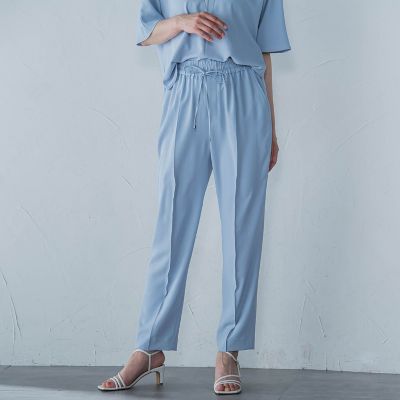 LAUTREAMONT (Women)/ロートレアモン キレイ×リラックス アムンゼンテーパードパンツ&#8810;接触冷感/UV/洗濯機で洗える&#8811; 17ライトブルー パンツ・ズボン【三越伊勢丹/公式】