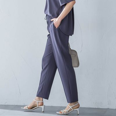 キレイ×リラックス　アムンゼンテーパードパンツ≪洗濯機で洗える≫
