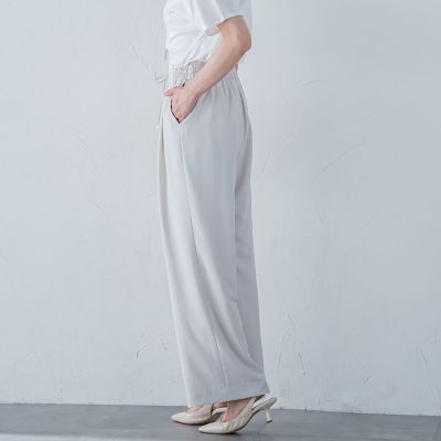 キレイ×リラックス　アムンゼンワイドパンツ≪洗濯機で洗える≫