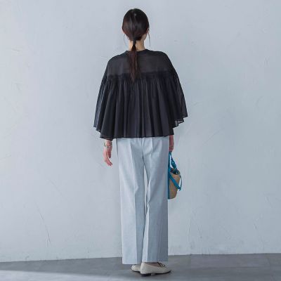 シェルタリングピケドライワイドパンツ≪吸汗速乾／透け防止／洗濯機で洗える≫