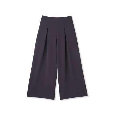【一部店舗限定販売】キレイ×リラックス　ガウチョパンツ≪接触冷感／ＵＶ／洗濯機で洗える≫