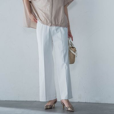 LAUTREAMONT (Women)/ロートレアモン シェルタリングドライオックスワイドパンツ≪洗濯機で洗える≫