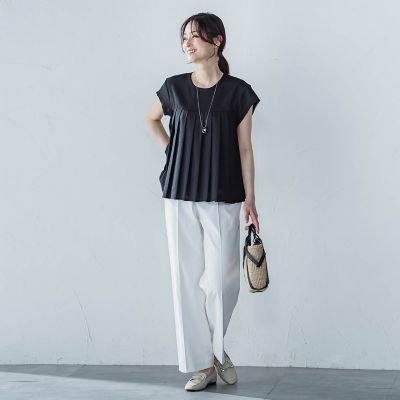 シェルタリングドライオックスワイドパンツ≪洗濯機で洗える