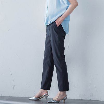 シェルタリングドライオックステーパードパンツ≪洗濯機で洗える≫
