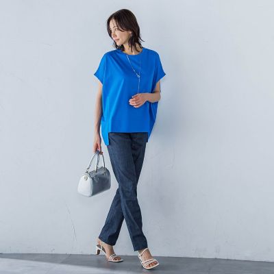 ハイパーストレッチデニムライクパンツ≪洗濯機で洗える