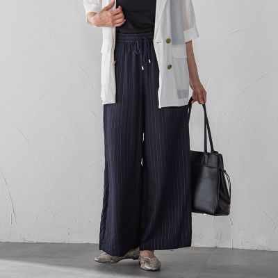 ballaholic ネイビーストライプパンツ ballaholic ストライプ ロゴ ジップショーツ L バスパン