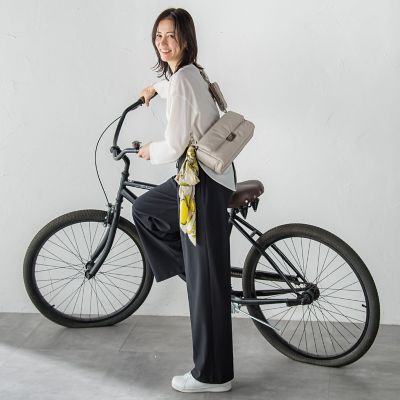 ＜LAUTREAMONT (Women)＞【ＷＥＢ限定】Ａｃｔｉｖｅ　Ｂｅａｕｔｙワイドパンツ≪洗濯機で洗える≫
