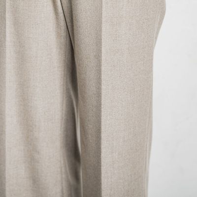 両面起毛ワイドパンツ≪洗える／セットアップ対応