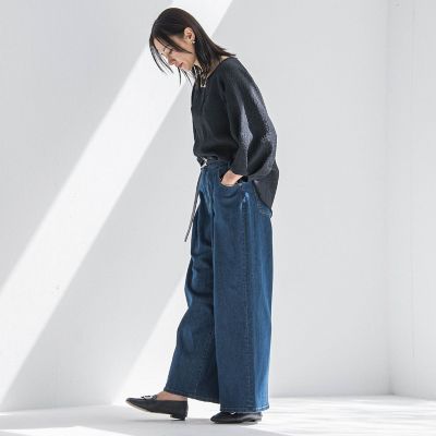 PERSONSOUL ワイドシルエット デニムパンツ パーソンソウル PERSONSOUL