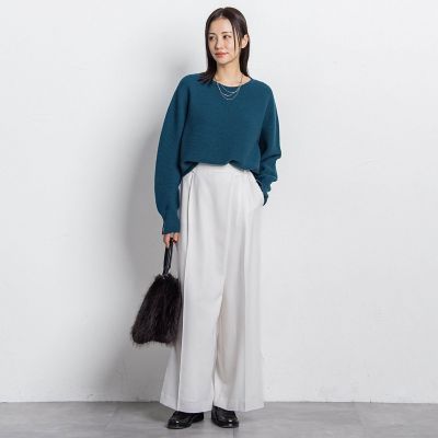 ソフィーツイルストレッチワイドパンツ ≪洗える≫ | LAUTREAMONT