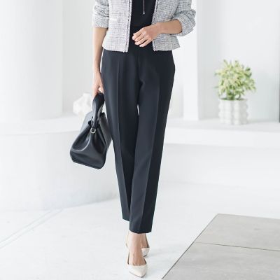 ＜LAUTREAMONT (Women)＞トリクシオンテーパードパンツ≪セットアップ対応／手洗い可能≫