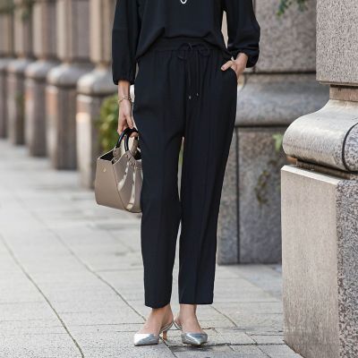 ＜LAUTREAMONT (Women)＞【涼・美・楽】テーパードパンツ≪１３号あり≫