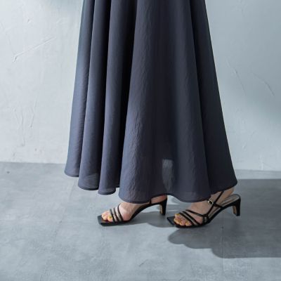 シアーバンブーサーキュラースカート