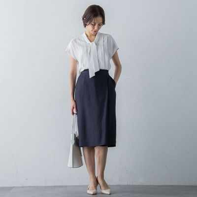 アイアスストレッチスカート≪手洗い可能≫