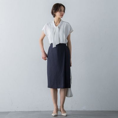 アイアスストレッチスカート≪手洗い可能≫