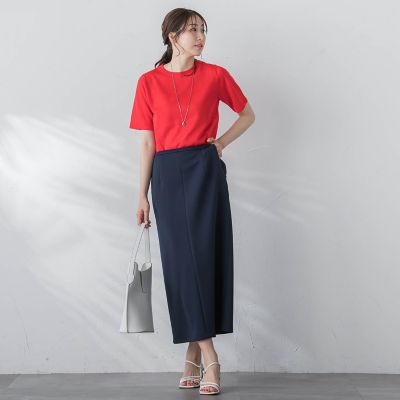 【ＷＥＢ限定】【３サイズ】ソフトストレッチダンボールナロースカート≪洗える／ＵＶカット／吸水≫