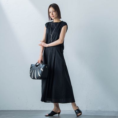 オーガンジーリップルスカート≪洗濯機で洗える≫