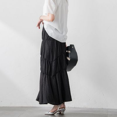 【ＷＥＢ＆一部店舗限定】イレギュラーシャーリングスカート