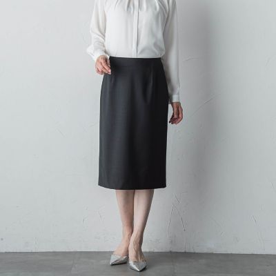 LAUTREAMONT (Women)/ロートレアモン バハリエスカート&#8810;セットアップ対応&#8811; 20チャコールグレ ひざ丈スカート【三越伊勢丹/公式】