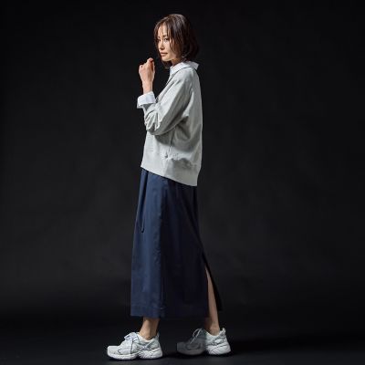 撥水ストレッチコクーンスカート≪洗濯機で洗える≫