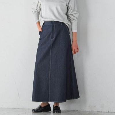 ＜LAUTREAMONT (Women)＞【ＫＡＩＨＡＲＡ】ストレッチデニムスカート