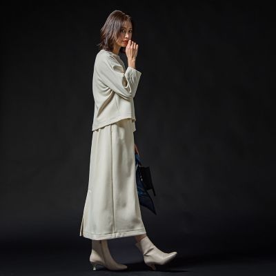 ダンボールナロースカート≪セットアップ対応／洗濯機で洗える≫