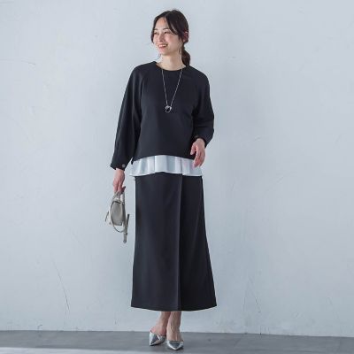 ダンボールナロースカート≪セットアップ対応／洗濯機で洗える≫