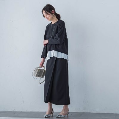 ダンボールナロースカート≪セットアップ対応／洗濯機で洗える≫
