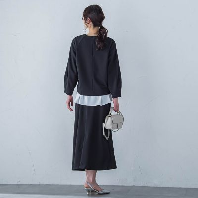 ダンボールナロースカート≪セットアップ対応／洗濯機で洗える≫
