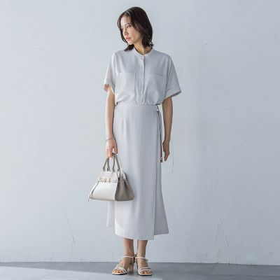 【一部店舗限定販売】キレイ×リラックス　アムンゼンスカート≪洗濯機で洗える≫